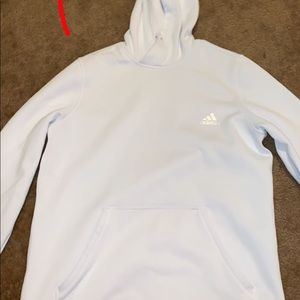 Adidas White sweatshirt